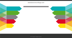 Desktop Screenshot of dadeabassrecordings.com